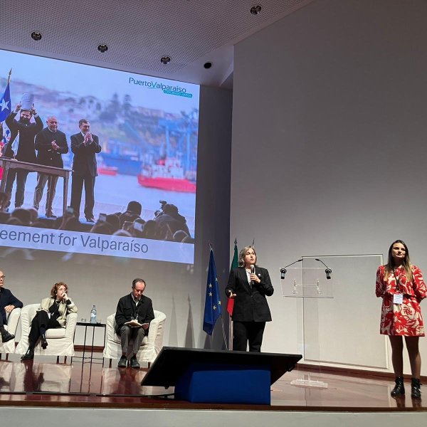 Proceso de diálogo de Puerto Valparaíso levantó interés en Conferencia Mundial de Ciudades Puerto en Lisboa